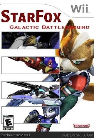 Starfox Galactic Battleground box cover