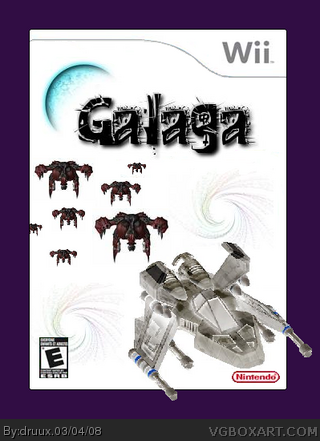Galaga box cover
