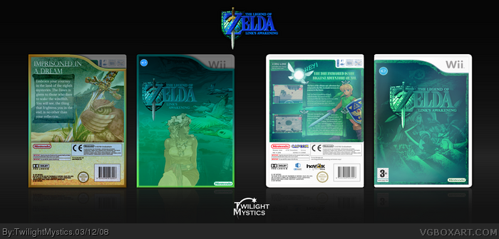 The Legend of Zelda: Link's Awakening CE box art cover