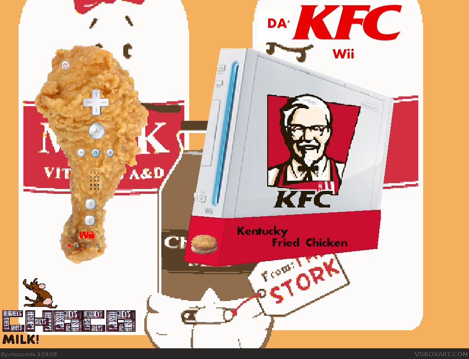 Wii KFC edition box cover