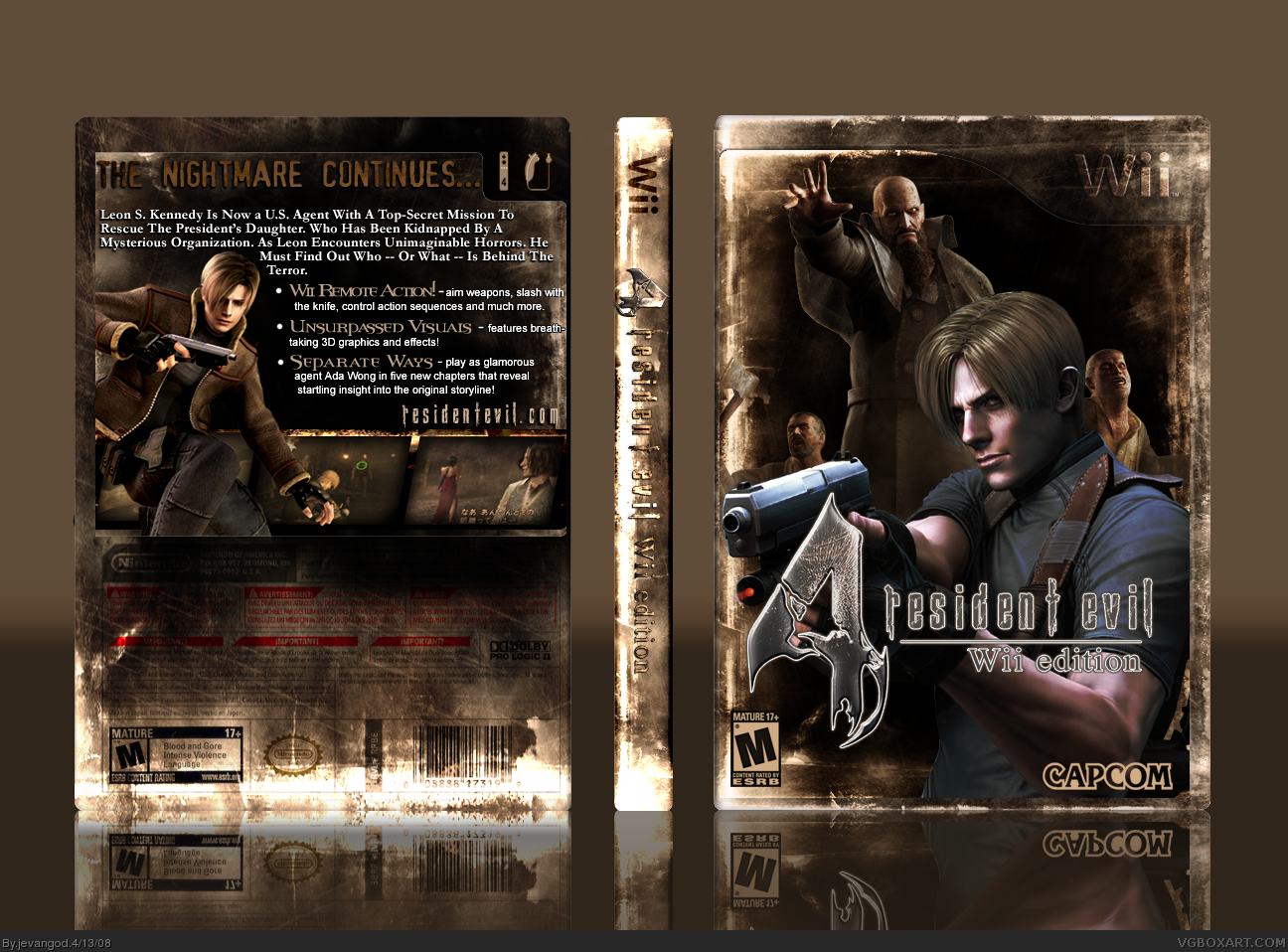 Resident Evil 4: Wii Edition box cover