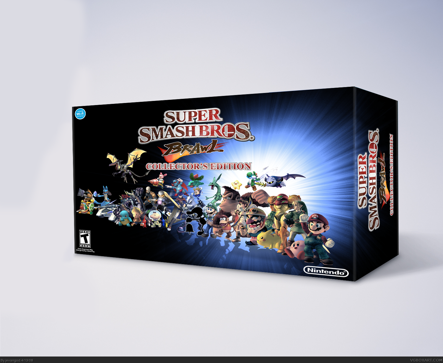Super Smash Bros. Brawl Collector's Edition box cover