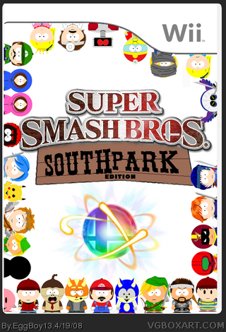 Super Smash Bros. South Park box cover