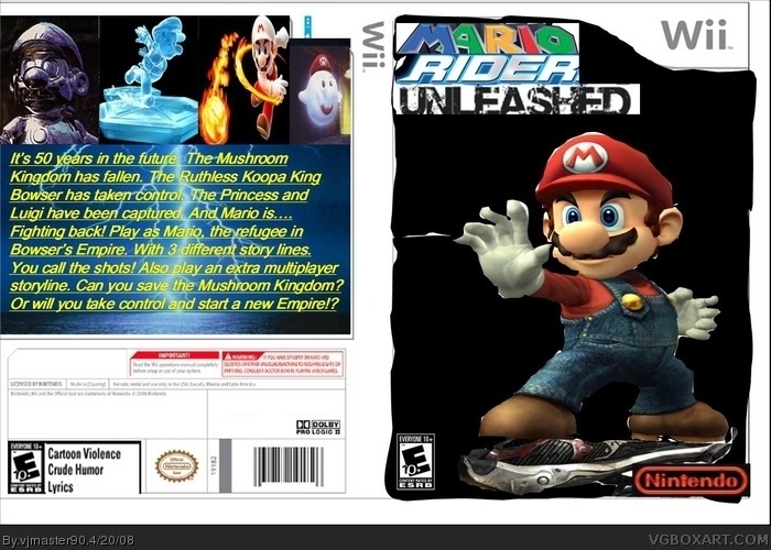 Mario Riders Unleashed box art cover