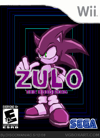 Zulo the Hedgehog box cover