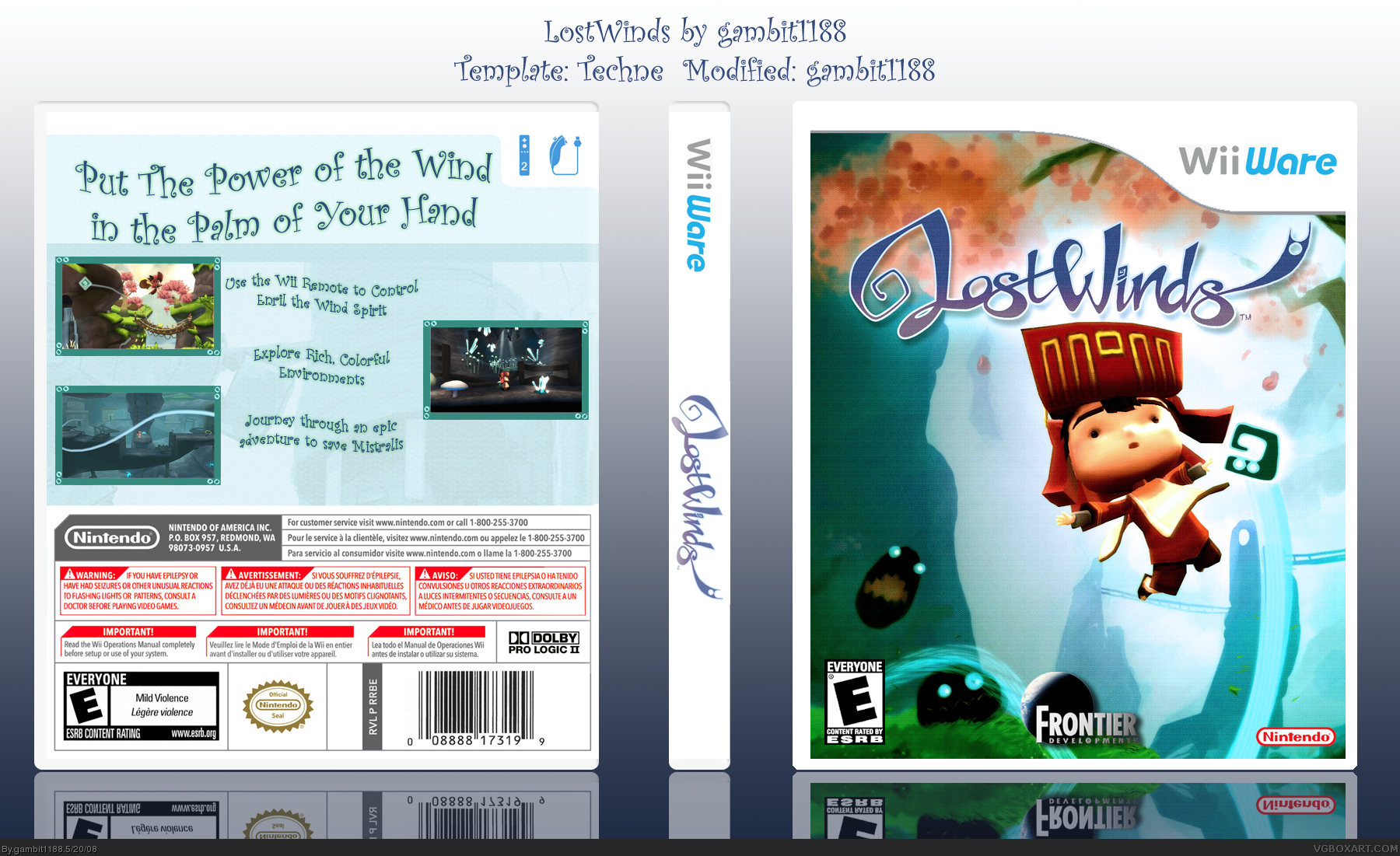 LostWinds box cover