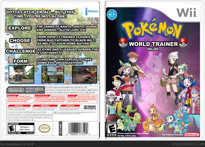 Pokemon: World Trainer Online box art cover