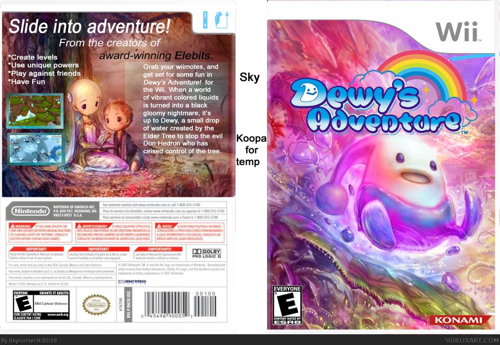 Dewy's Adventure box cover