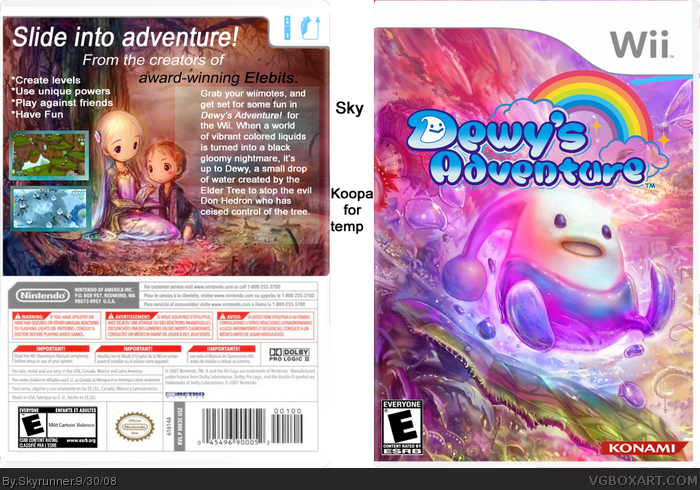 Dewy's Adventure box art cover