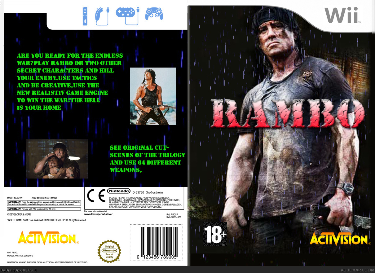 Rambo box cover