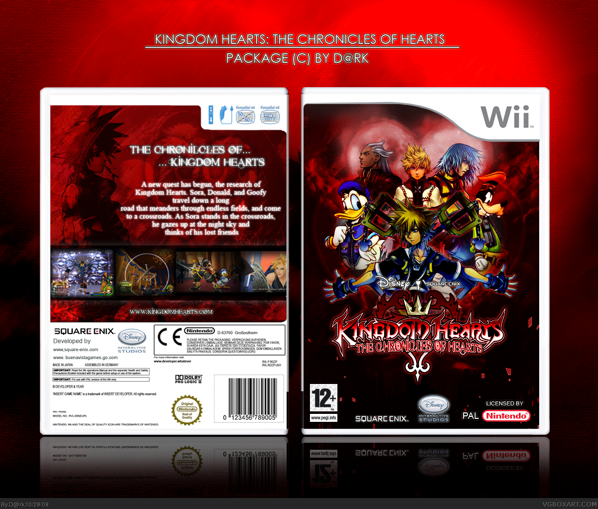 Kingdom Hearts: The Chronicles of Hearts box cover