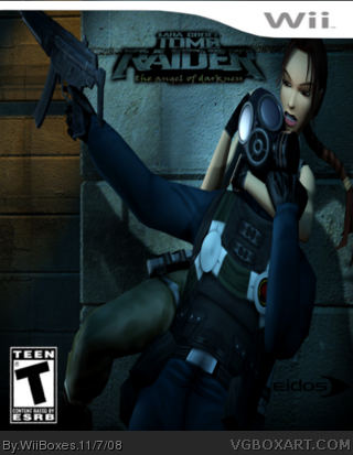 Tomb Raider Angel Of Darkness box cover