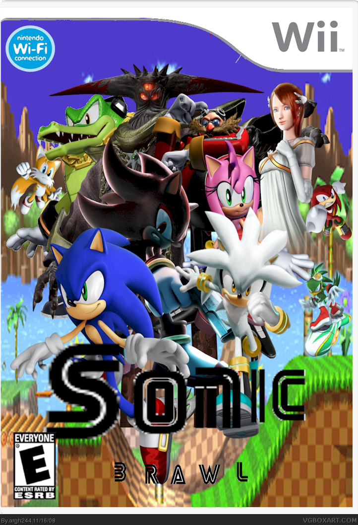 Sonic Brawl! box cover