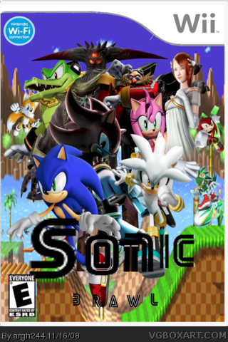 Sonic Brawl! box art cover
