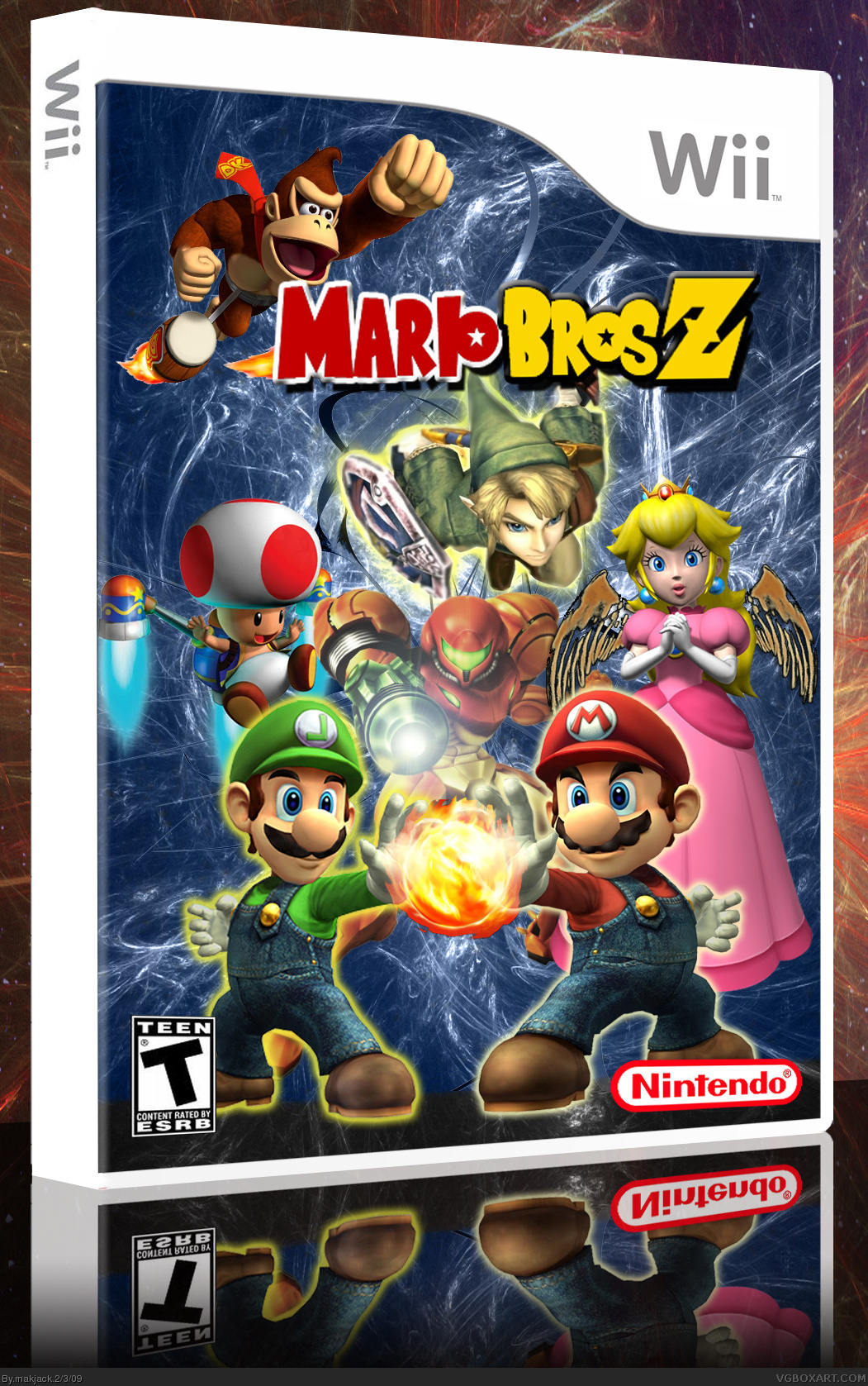 Mario Bros. Z box cover