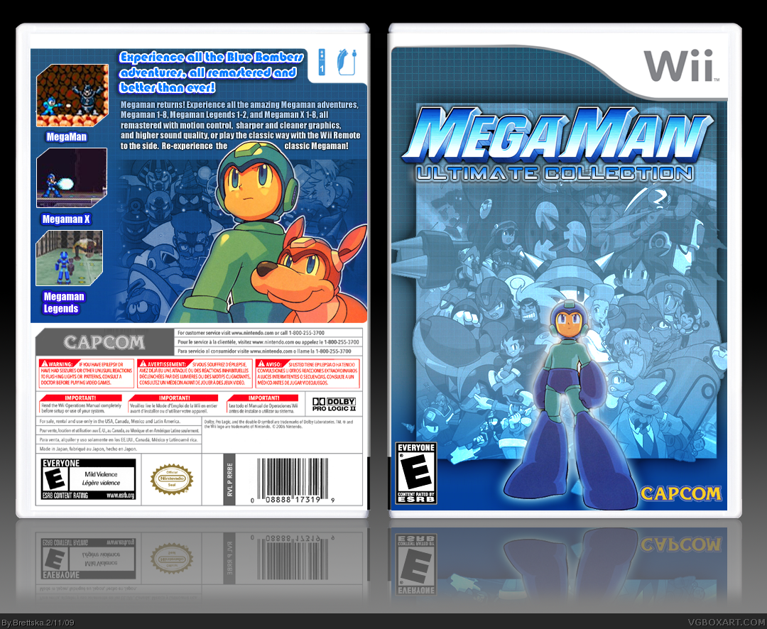 MegaMan Ultimate Collection box cover