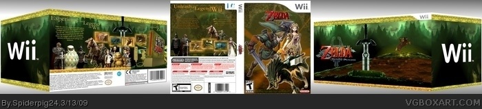 The Legend of Zelda Twilight Princess Bundle box art cover