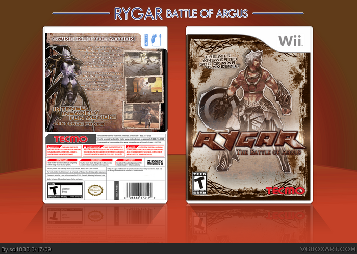 Rygar: The Battle of Argus box art cover