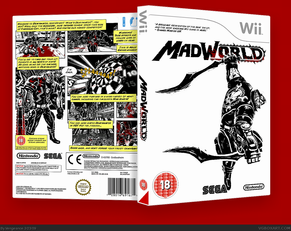 MadWorld box cover