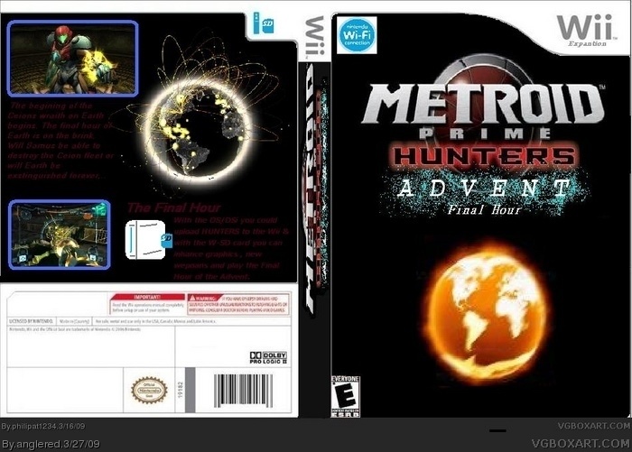 Metroid Prime : Hunters Advent - Final Hour box art cover