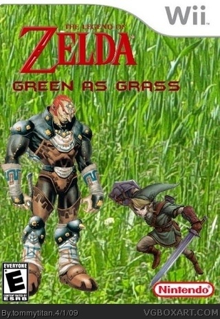 The Legend Of Zelda: Green As Grass box cover