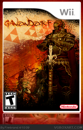 Ganondorf box cover