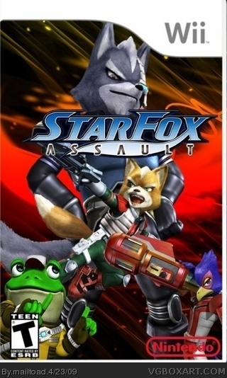StarFox: Assault box cover