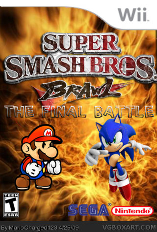 Super Smash Bros. Brawl: The Final BAttle box cover