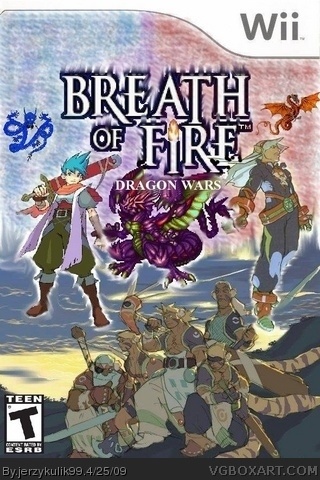 Breath of Fire: Dragon Wars box cover
