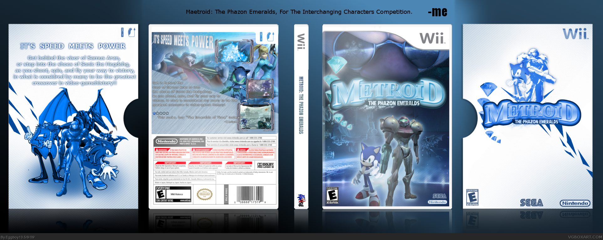 Metroid: Phazon Emeralds box cover