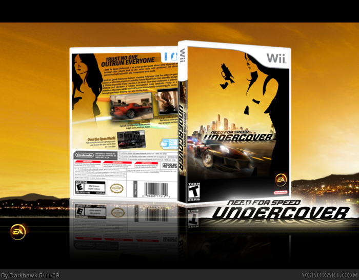 Need for Speed: Undercover box art cover