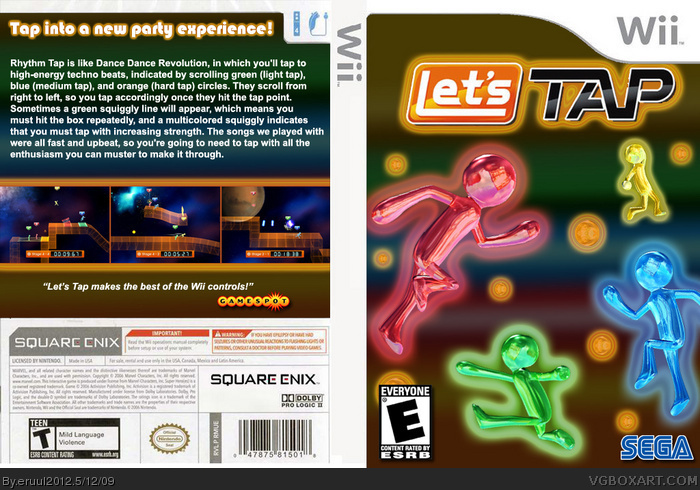 Let's Tap box art cover