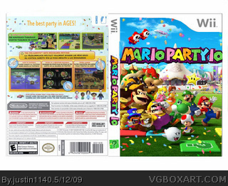 Mario Party 10 box cover