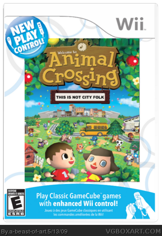 NEW PLAY CONTROL!   Animal Crossing box cover