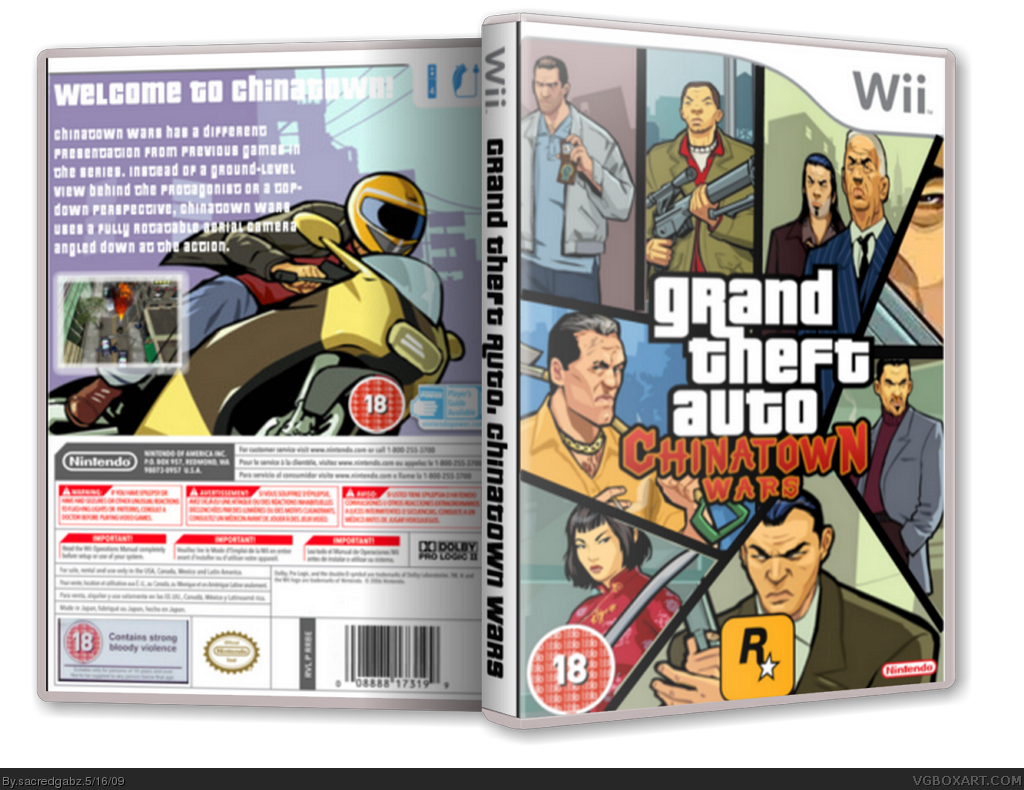 Grand Theft Auto: Chinatown Wars box cover
