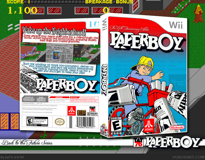 Paperboy box art cover