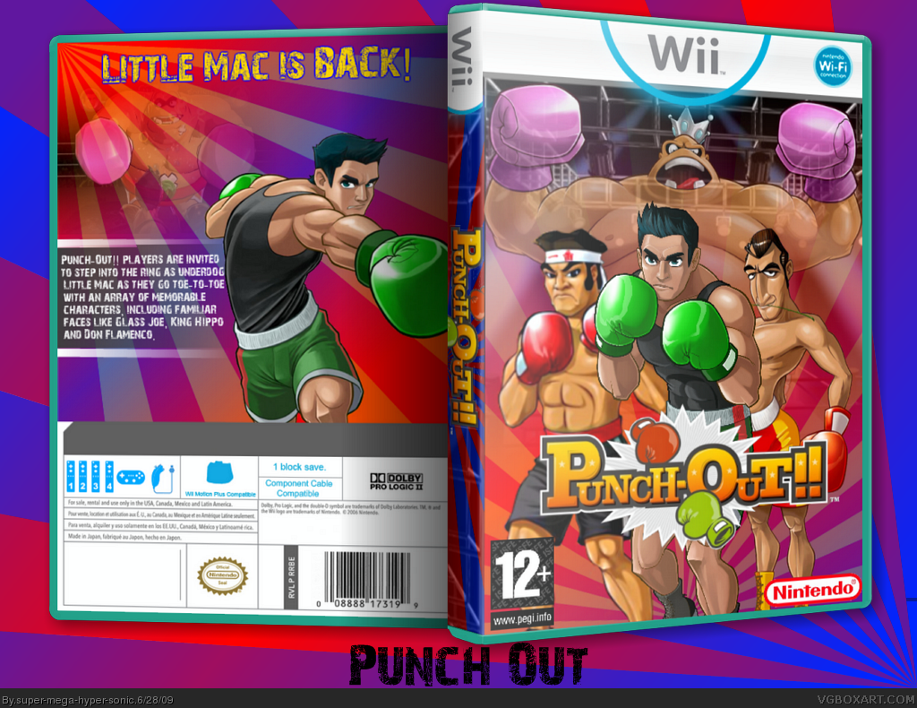Punch Out!! box cover