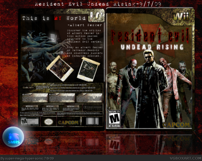 Resident Evil Undead Rising box art cover