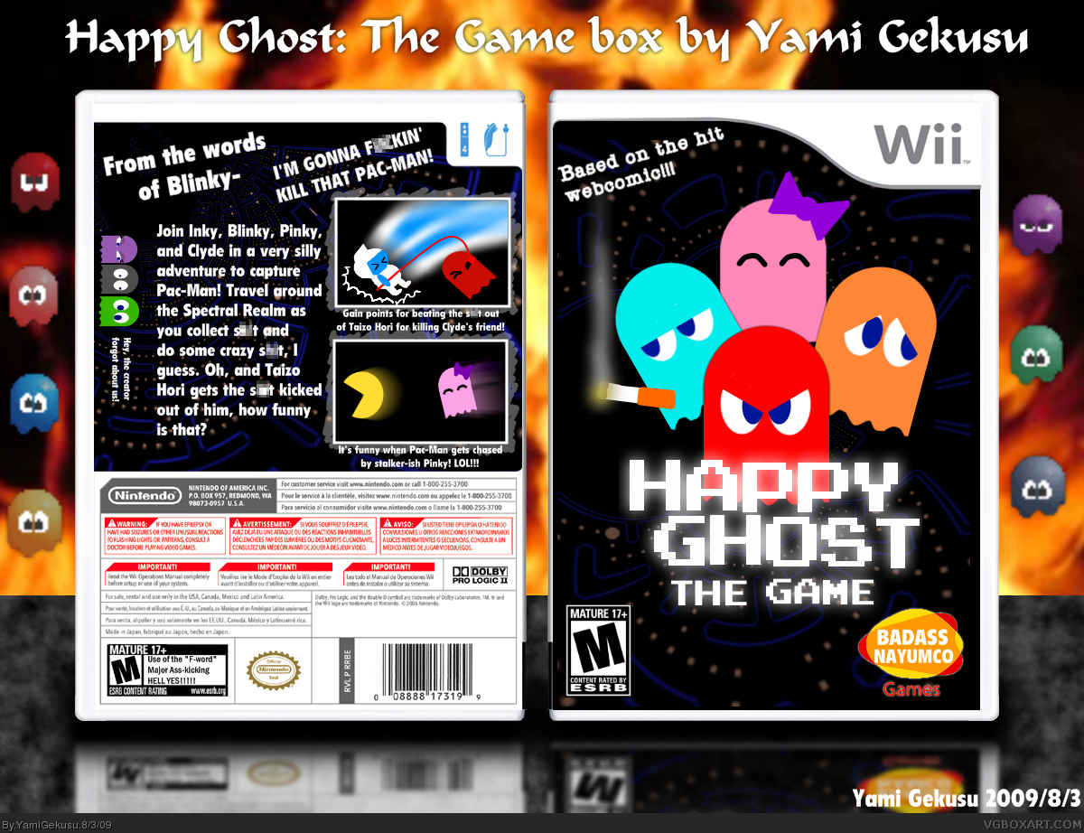Happy Ghost: The Game box cover