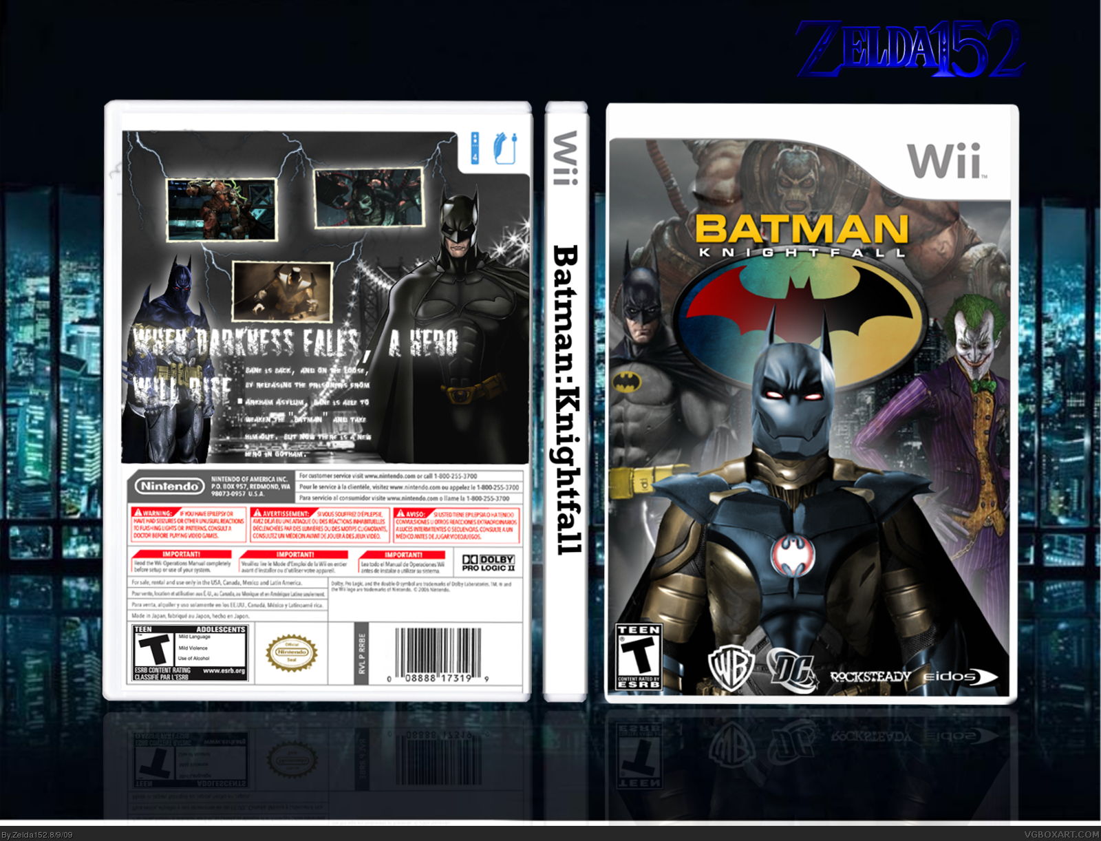 Batman: Knightfall box cover