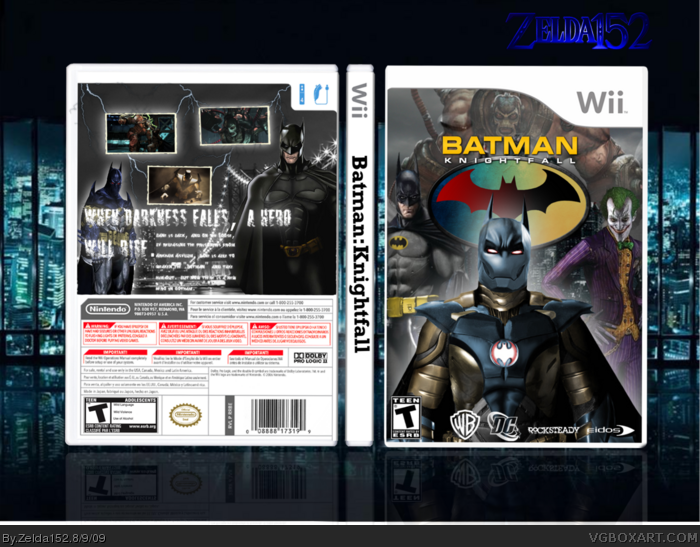 Batman: Knightfall box art cover