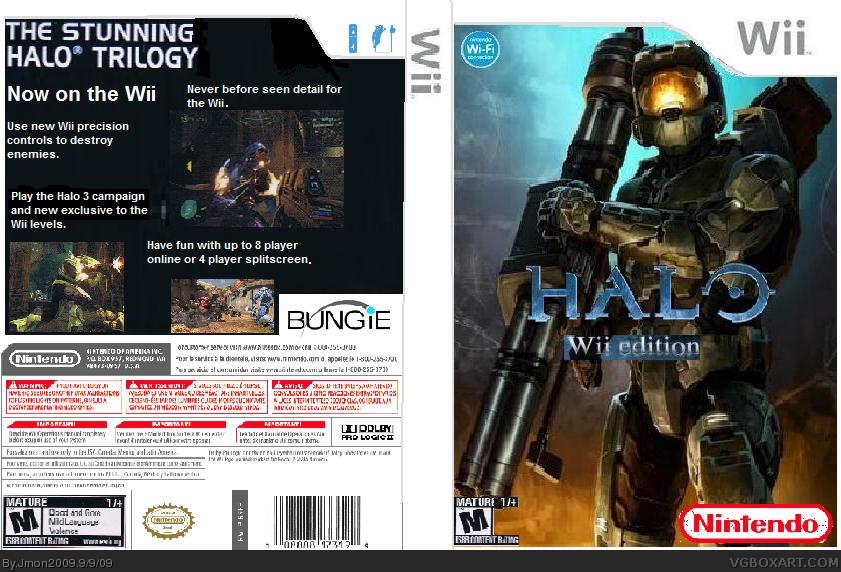 Halo: Wii Edition box cover