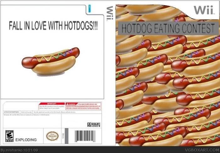 Hot Dog Eating Contest box art cover