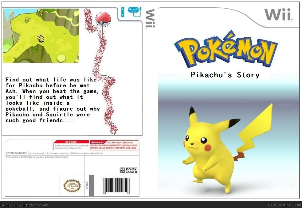 Pikachu's Story box cover