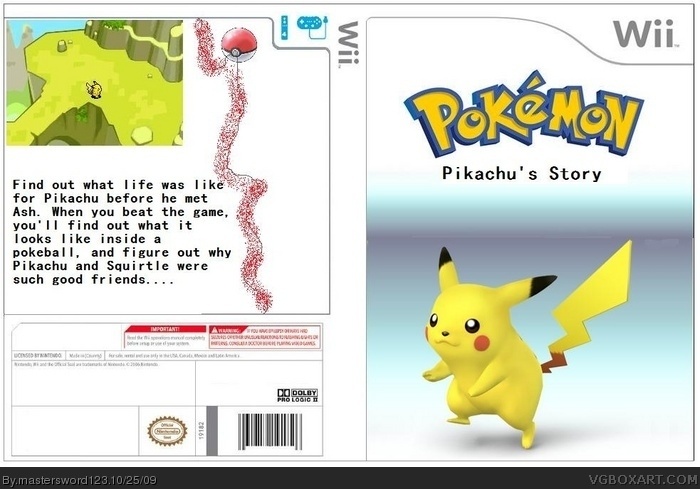 Pikachu's Story box art cover