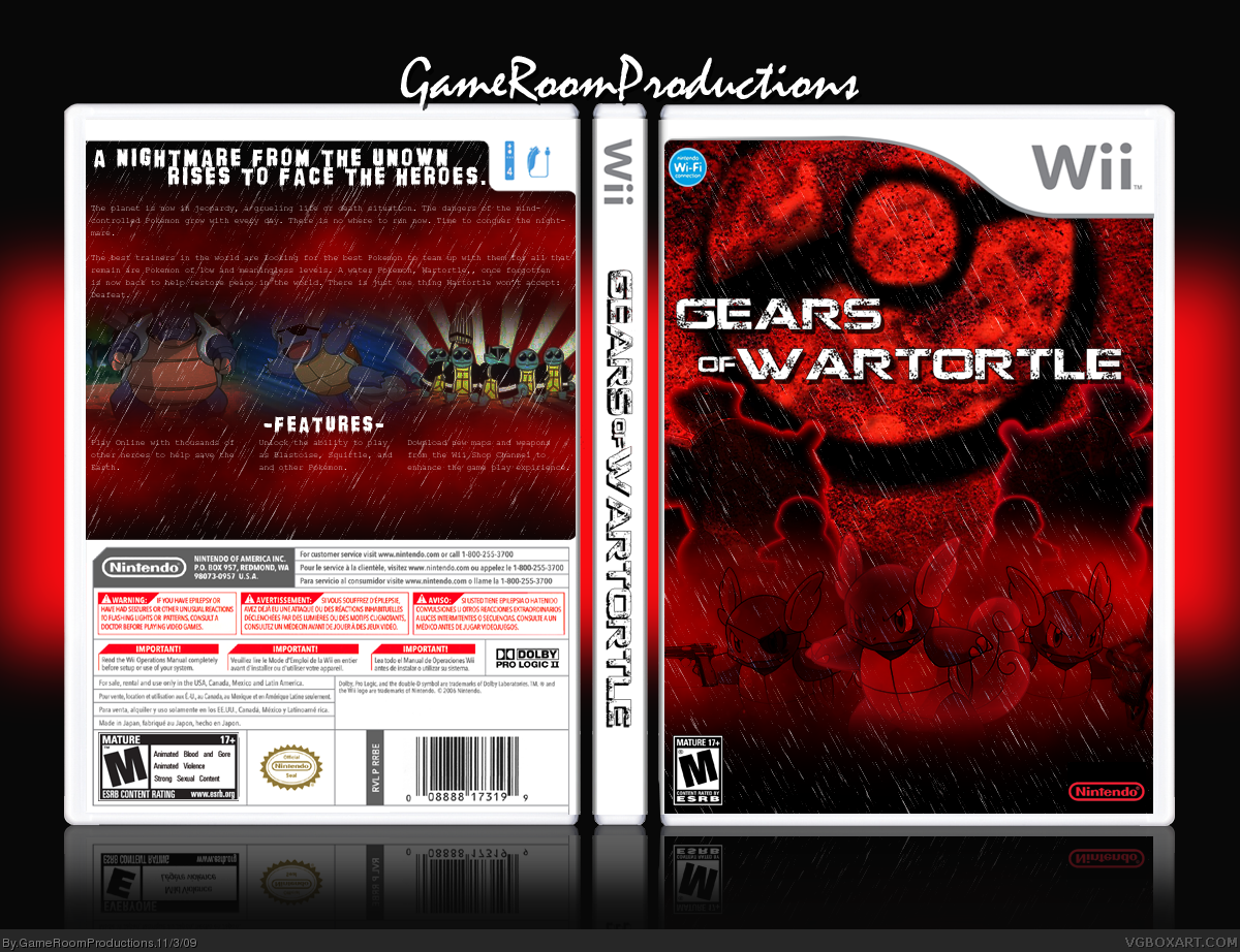 Gears of Wartortle box cover