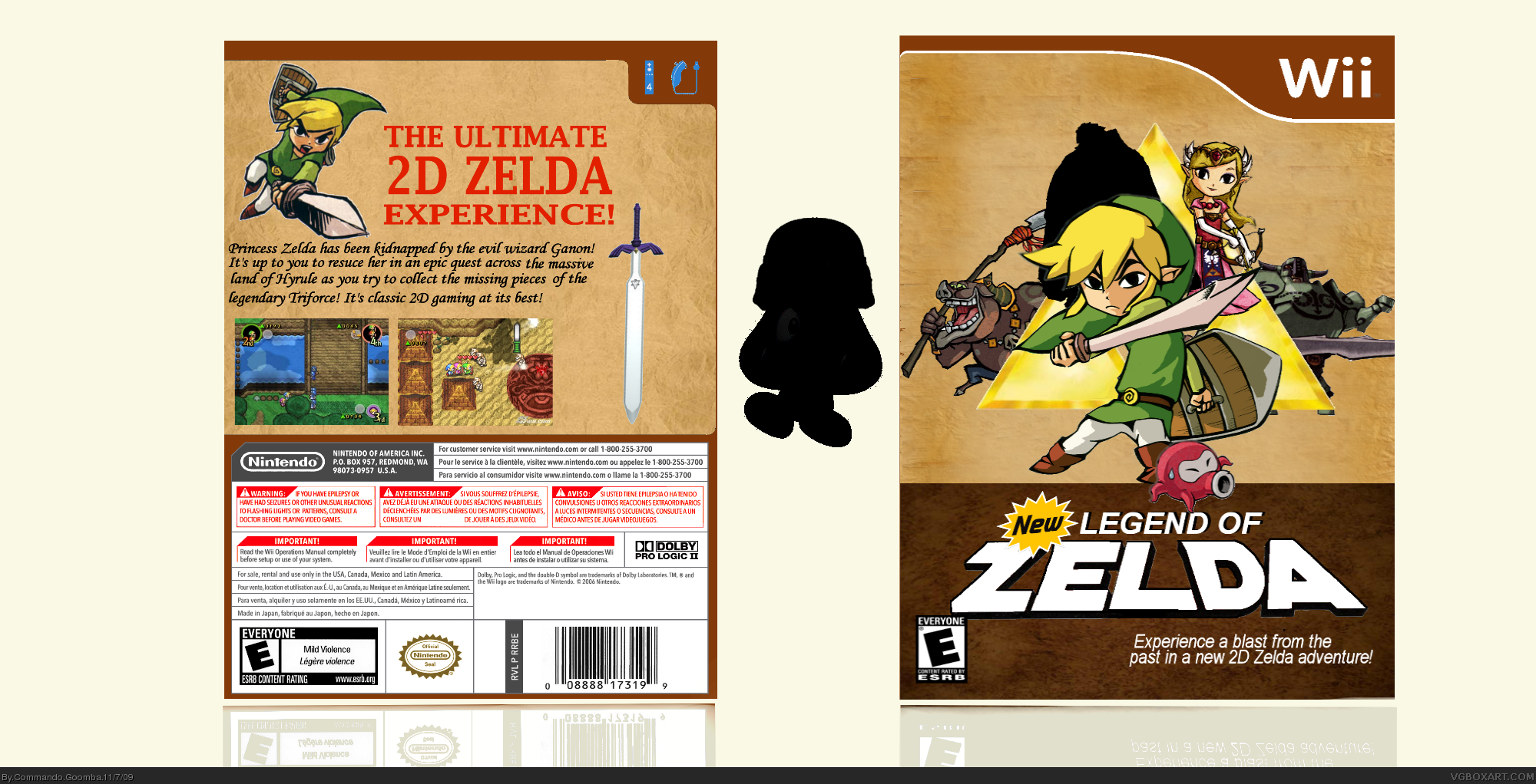 New Legend of Zelda box cover