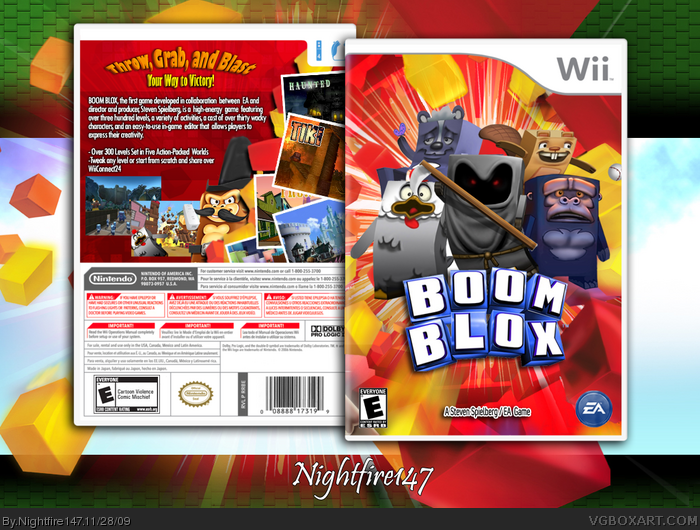 Boom Blox box art cover
