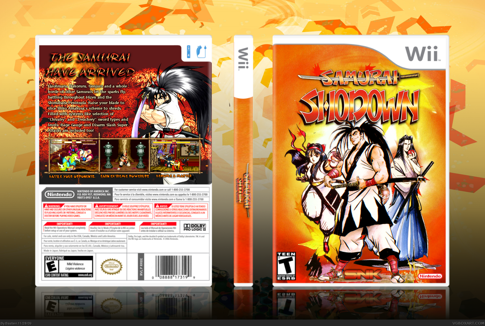 Samurai Shodown box cover