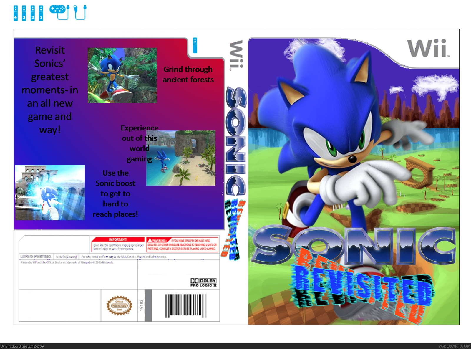 Sonic Revisited box cover